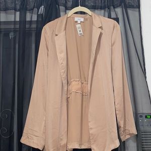 Silk blazer